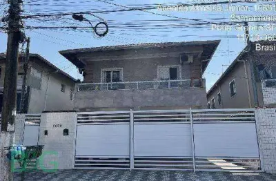 Casa com 2 dormitórios à venda, 46 m² por r$ 194.748 - samambaia - praia grande/sp