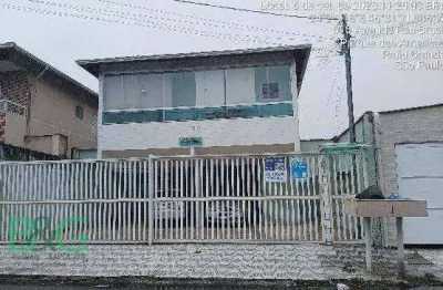 Casa com 2 dormitórios à venda, 53 m² por r$ 260.782 - samambaia - praia grande/sp