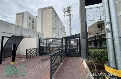 Apartamento com 2 dormitórios à venda, 44 m² por r$ 163.193 - vila perracini - poá/sp