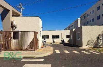 Apartamento com 2 dormitórios à venda, 44 m² por r$ 148.263 - jardim ouro branco - ribeirão preto/sp