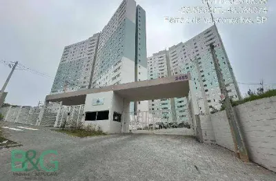 Apartamento com 2 dormitórios à venda, 40 m² por r$ 141.000 - vila são paulo - ferraz de vasconcelos/sp