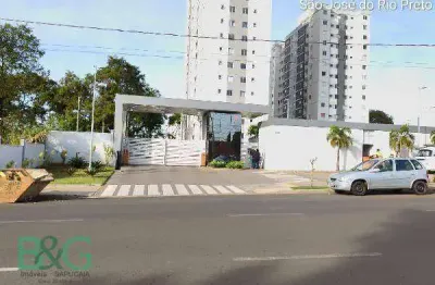 Apartamento com 2 dormitórios à venda, 48 m² por r$ 173.364 - vila são judas tadeu - são josé do rio preto/sp