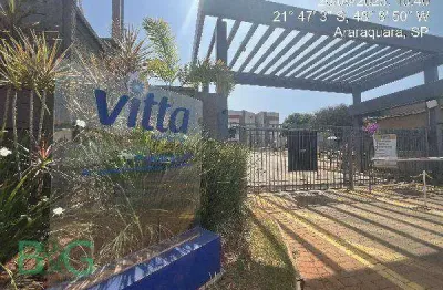 Apartamento com 2 dormitórios à venda, 46 m² por r$ 112.851 - jardim brasil (vila xavier) - araraquara/sp