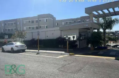 Apartamento com 2 dormitórios à venda, 43 m² por r$ 116.704 - jardim ana lúcia - bauru/sp