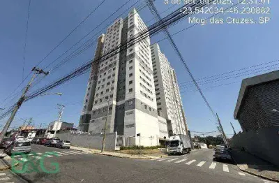 Apartamento com 2 dormitórios à venda, 42 m² por r$ 214.268 - vila nova cintra - mogi das cruzes/sp