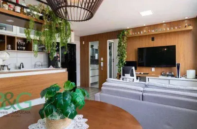 Apartamento com 1 dormitório à venda, 34 m² por r$ 450.000 - água rasa - são paulo/sp