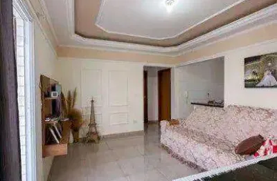 Sobrado com 2 dormitórios para alugar, 74 m² por r$ 2.300/mês - sítio do campo - praia grande/sp