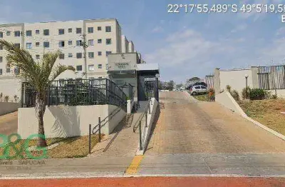 Apartamento com 2 dormitórios à venda, 39 m² por r$ 132.271 - jardim godoy - bauru/sp