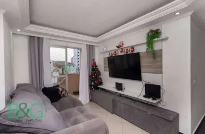 Apartamento com 3 dormitórios à venda, 77 m² por r$ 460.000 - cidade patriarca - são paulo/sp