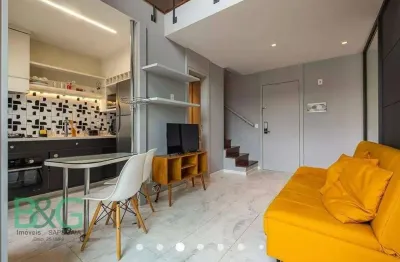 Flat com 1 dormitório, 42 m² - venda por r$ 979.000,00 ou aluguel por r$ 6.620,00/mês - paraíso - são paulo/sp