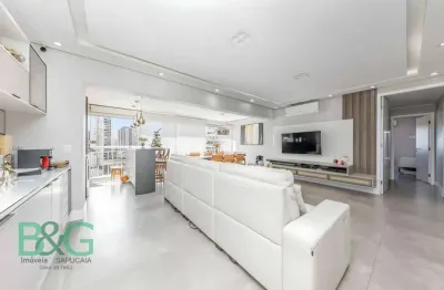 Apartamento com 3 dormitórios à venda, 128 m² por r$ 1.664.000 - vila firmiano pinto - são paulo/sp