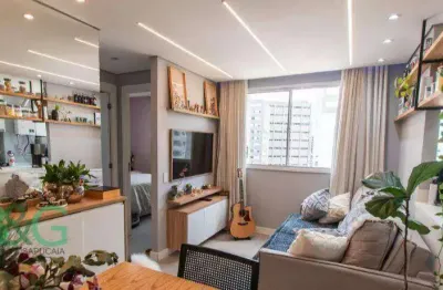 Apartamento com 2 dormitórios à venda, 45 m² por r$ 499. - cambuci - são paulo/sp