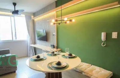 Apartamento com 2 dormitórios à venda, 34 m² por r$ 359. - brás - são paulo/sp