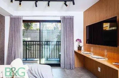 Studio com 1 dormitório à venda, 25 m² por r$ 314.000,00 - pinheiros - são paulo/sp