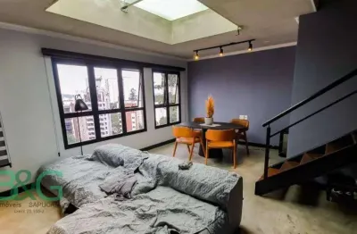 Apartamento duplex com 1 dormitório à venda, 140 m² por r$ 1.049.000 - vila suzana - são paulo/sp