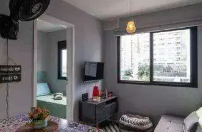 Apartamento com 2 dormitórios à venda, 34 m² por r$ 480.000 - barra funda - são paulo/sp