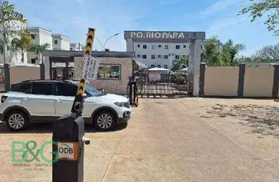 Apartamento com 2 dormitórios à venda, 39 m² por r$ 152.463 - jardim nunes - são josé do rio preto/sp