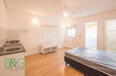 Studio com 1 dormitório para alugar, 22 m² por r$ 1.550,00/mês - aclimação - são paulo/sp