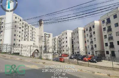 Apartamento com 2 dormitórios à venda, 42 m² por r$ 175.166 - lageado - cotia/sp