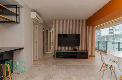 Apartamento com 2 dormitórios para alugar, 84 m² por r$ 10.795/mês - brooklin paulista - são paulo/sp