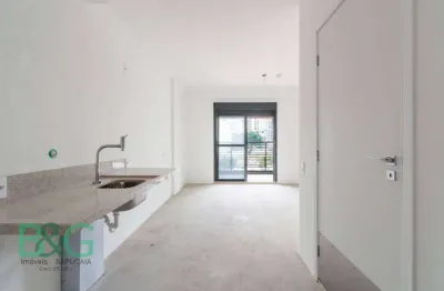 Studio com 1 dormitório à venda, 35 m² por r$ 500.000 - jardim das acácias - são paulo/sp