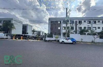 Apartamento com 2 dormitórios à venda, 42 m² por r$ 98.632 - recanto das palmeiras - ribeirão preto/sp