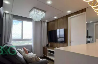 Apartamento com 2 dormitórios à venda, 36 m² por r$ 344.000 - vila das bandeiras - guarulhos/sp