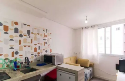 Apartamento com 1 dormitório à venda, 28 m² por r$ 249.000 - belenzinho - são paulo/sp