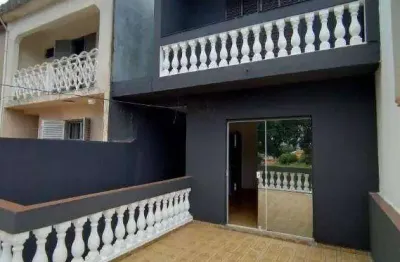 Sobrado com 3 dormitórios, 161 m² - venda por r$ 520.000 ou aluguel por r$ 2.776/mês - parque marajoara - santo andré/sp