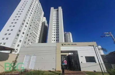 Apartamento com 2 dormitórios à venda, 35 m² por r$ 131.209 - são miguel paulista - são paulo/sp