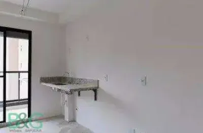 Apartamento com 1 dormitório à venda, 28 m² por r$ 290.500 - vila dom pedro ii - são paulo/sp