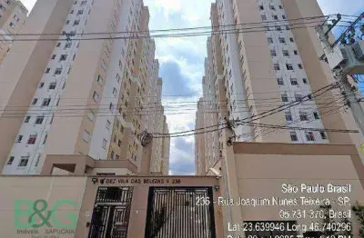 Apartamento com 2 dormitórios à venda, 40 m² por r$ 219.023 - vila plana - são paulo/sp