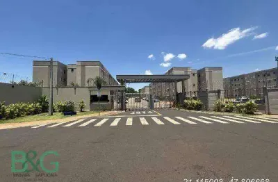 Apartamento com 2 dormitórios à venda, 43 m² por r$ 100.531 - valentina figueiredo - ribeirão preto/sp