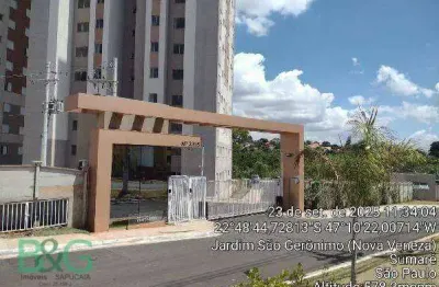 Apartamento com 2 dormitórios à venda, 44 m² por r$ 229.595 - loteamento jardim das estâncias - sumaré/sp