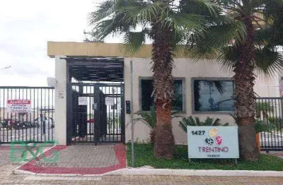 Apartamento com 2 dormitórios à venda, 41 m² por r$ 146.973 - parque senhor do bonfim - taubaté/sp