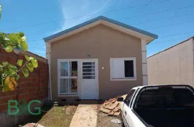 Casa com 2 dormitórios à venda, 49 m² por r$ 119.755 - residencial paquerê - araçatuba/sp