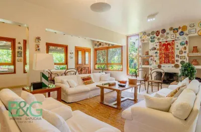 Sobrado com 7 dormitórios à venda, 500 m² por r$ 3.900.000,00 - mato dentro - atibaia/sp