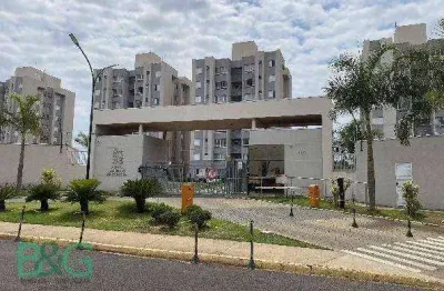 Apartamento com 2 dormitórios à venda, 47 m² por r$ 128.161 - jardim são rafael ii - araraquara/sp