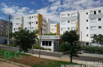 Apartamento com 2 dormitórios à venda, 43 m² por R$ 146.953,08 - Bela Vista - Paulínia/SP