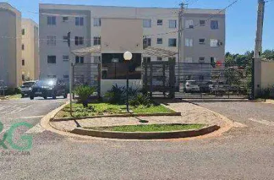 Apartamento com 2 dormitórios à venda, 39 m² por r$ 123.221 - jardim country club - bauru/sp