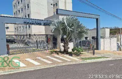 Apartamento com 2 dormitórios à venda, 39 m² por r$ 174.241 - a definir - marília/sp