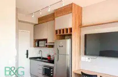 Apartamento com 1 dormitório à venda, 18 m² por r$ 298.000 - vila ipojuca - são paulo/sp