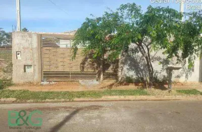 Casa com 2 dormitórios à venda, 43 m² por r$ 114.097 - avenida park - cedral/sp