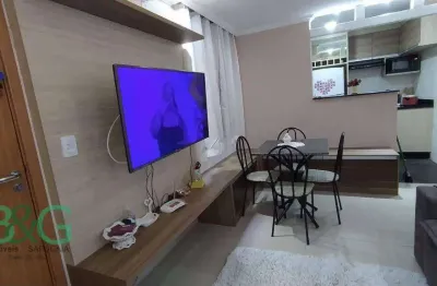 Apartamento com 2 dormitórios à venda, 46 m² por r$ 261.450 - água chata - guarulhos/sp