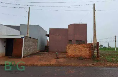 Casa com 1 dormitório à venda, 51 m² por r$ 121.701 - jim ville - canitar/sp
