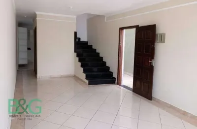 Sobrado com 3 dormitórios para alugar, 120 m² por r$ 3.650,00/mês - vila isolina mazzei - são paulo/sp