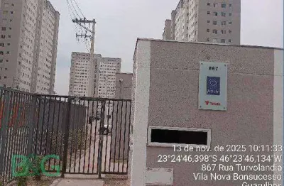 Apartamento com 2 dormitórios à venda, 42 m² por r$ 138.553 - vila nova bonsucesso - guarulhos/sp