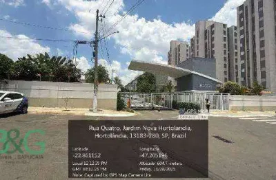 Apartamento com 2 dormitórios à venda, 48 m² por r$ 144.000 - jardim nova hortolandia - hortolândia/sp