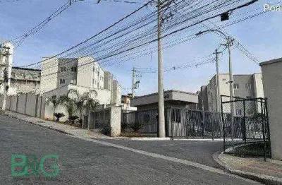 Apartamento com 2 dormitórios à venda, 43 m² por r$ 146.335,83 - vila perracini - poá/sp