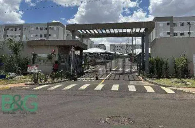 Apartamento com 2 dormitórios à venda, 43 m² por r$ 141.958 - athenas paulista - jaboticabal/sp